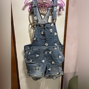 Disney Mickey short overalls